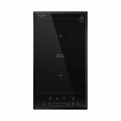 FUJIOH 2 Zone Flexible Induction Hob With Bbq Mode - Black Glass (exclude Installation) FH-ID5228