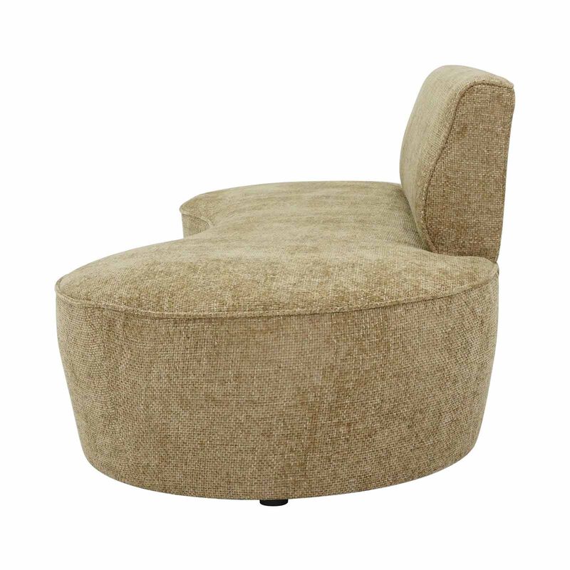 MUZE Armless Sofa (fab) Fawn TAMMI-image 3