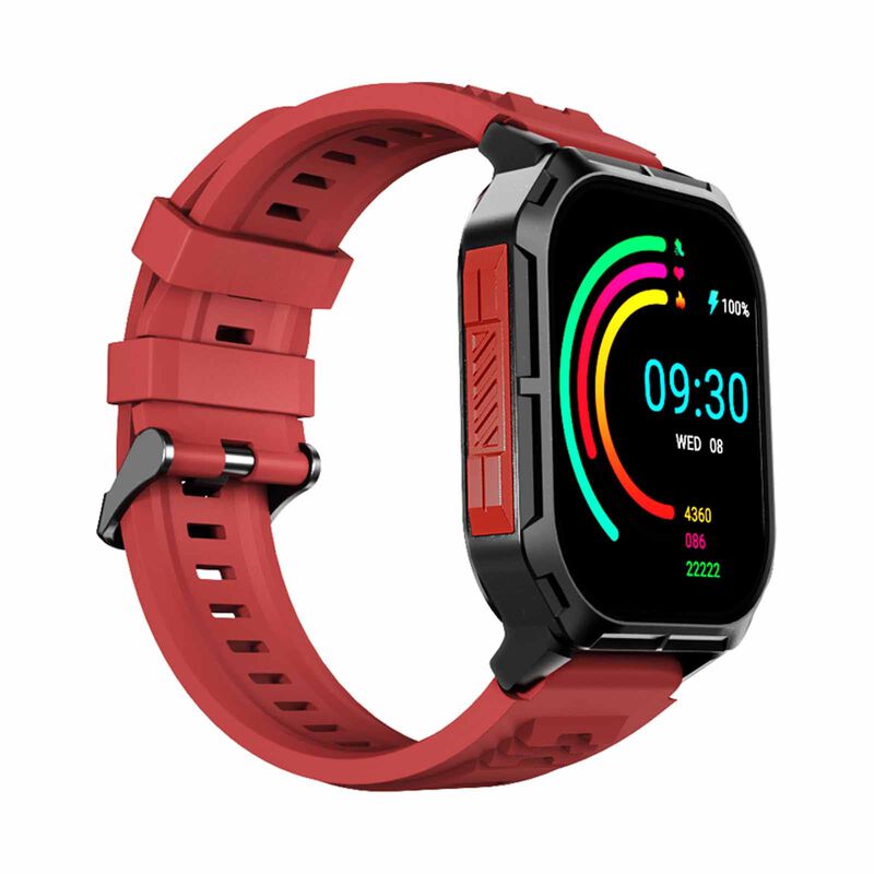 HIFUTURE Ultra3 - Red Bluetooth Smartwatch With Heart Rate Function HSSW1RD-image 3