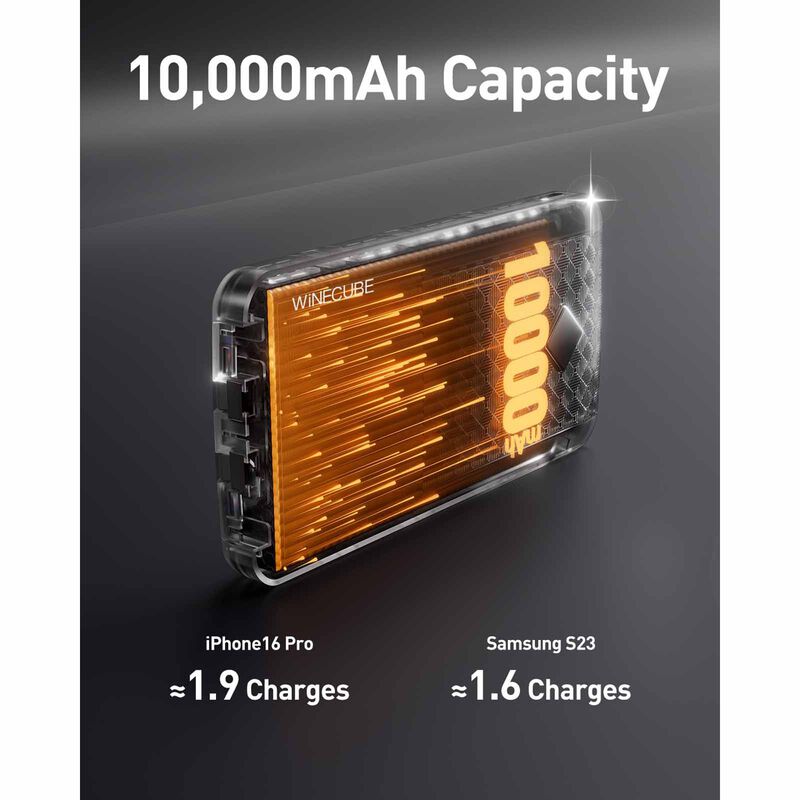 IWALK Scorpion Pro 10000mah Fast Charge Powerbank (black) UBS004-001A-image 7