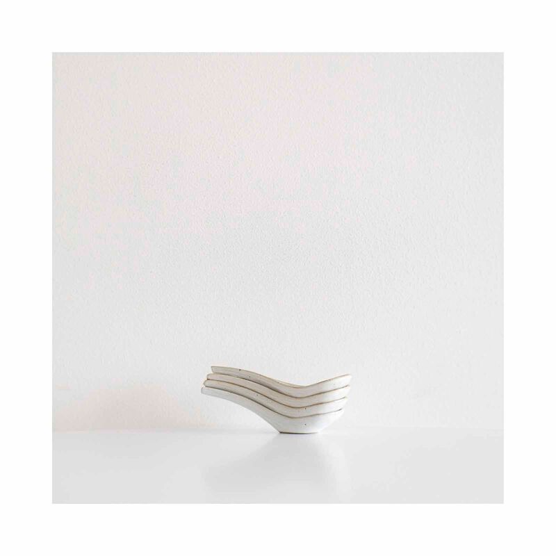 MAELSTROM Organic Shaped Rustic White Spoons-image 3