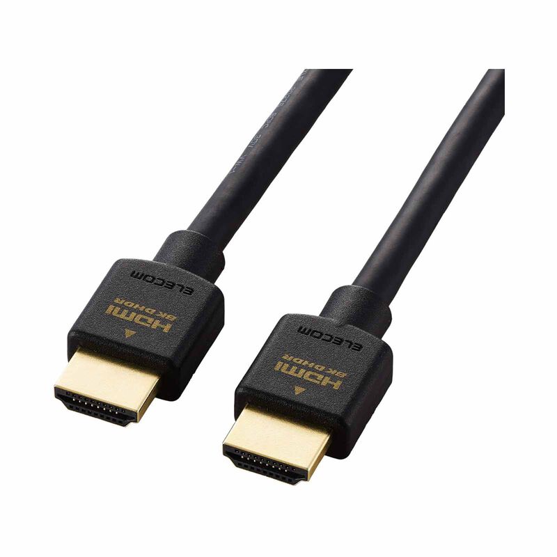 ELECOM Hdmi Cable Ver 2.1 8k Uhdr 2.0m Blk DH-HD21E20BK2-image 3