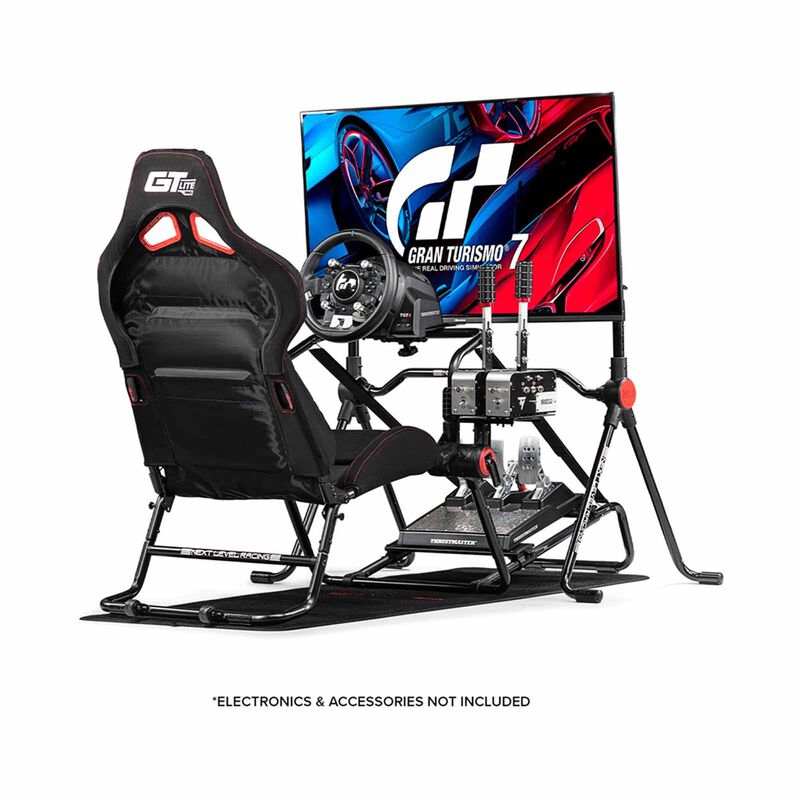 NEXTLVLRAC Nlr Gt Lite Pro Folding Cockpit - Black NLR-S031-image 6
