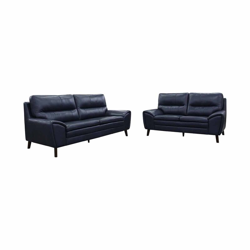 SOLOTTI 3+2 Seater (hl) Charcoal Half Leather CARLOTTA-image null