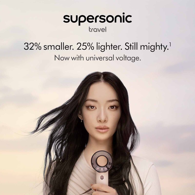 DYSON Supersonic Travel Hair Dryer Hd19 (492448-01) - Ceramic Pink/rosegold HD19 HK/MY/SG CEPK/ROSEGD-image 10
