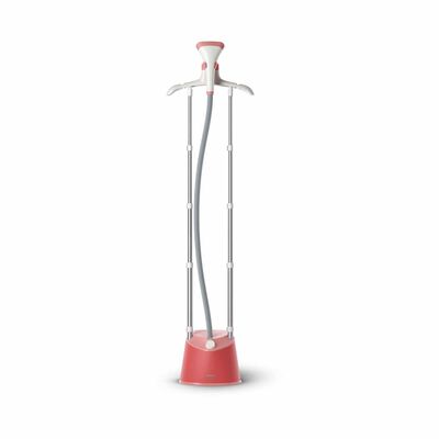 PHILIPS Series 1000 Garment Steamer (1800w) - Soft Red STE1020/40