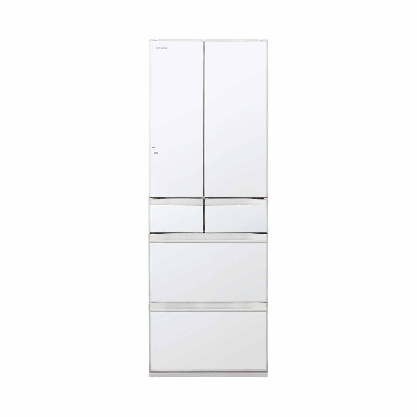 Shop HITACHI Multi Door Fridge (485l) - Crystal White R-HV490WSXW