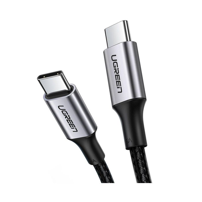 UGREEN Us316 Usb-c To Usb-c 3m Black 100w Data Cable (braided) 90120-image 3