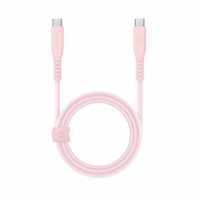ENERGEA Flow C-c Cable 480mbps, 240w With Mct 1.5m -pink CBL-FLCC-PNK150M-image 1