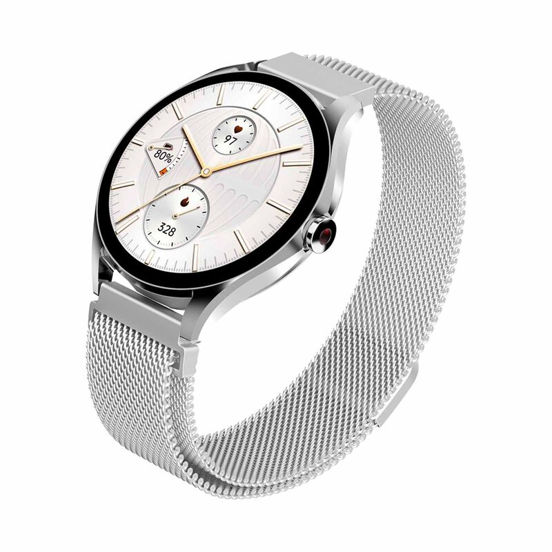 HIFUTURE Aura2 - Silver Women Smartwatch With Heart Rate Function HSSW18SL-image 4