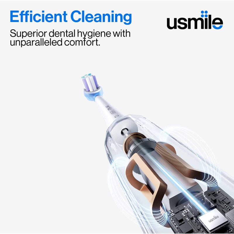 USMILE Sonic Electric Toothbrush - Honey Pink Y1S - HONEY PINK-image 4