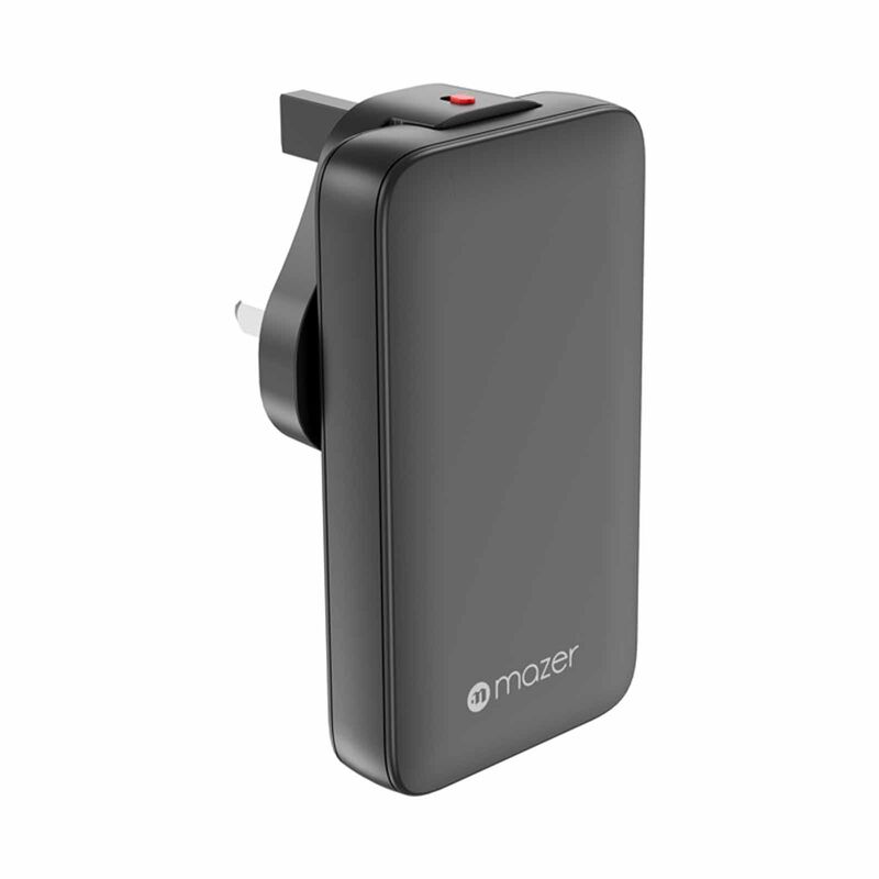 MAZER Prestigegan Pd65w 1c1a With Travel Plugs - Black M-G65SLIM-BK-image 11