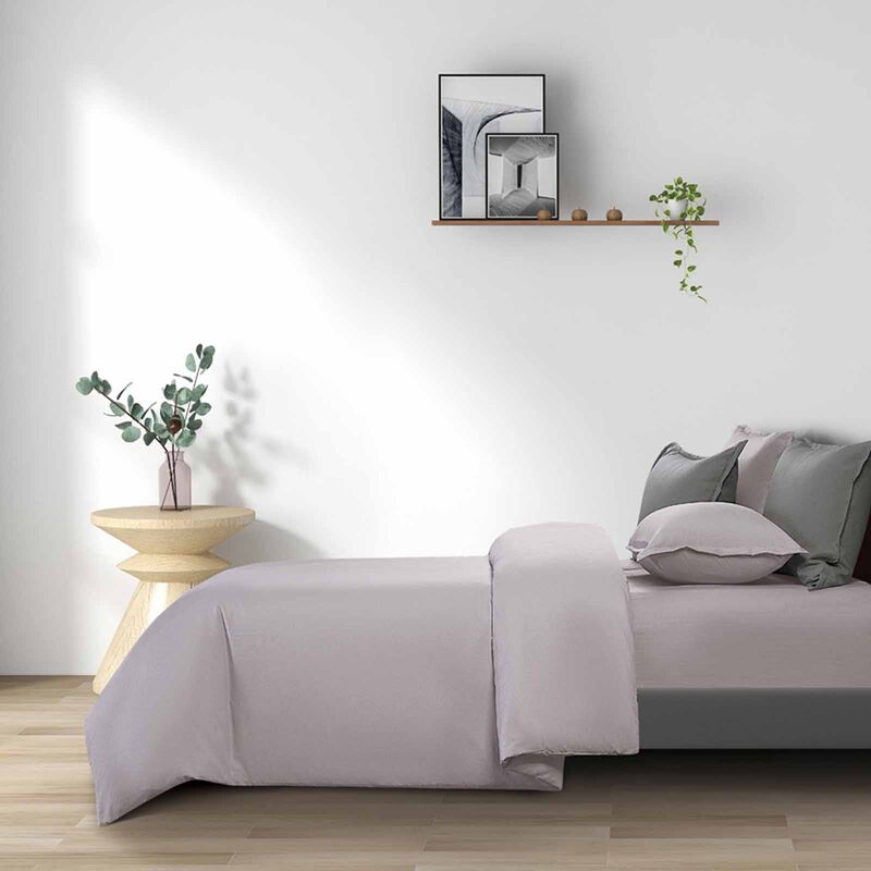 EPITEX Fitted Sheet Set - Dobby (online Only) Grey - King SILKYSOFT-image 2