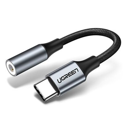 UGREEN Usb Type C To 3.5mm Female Cable 10cm (gray) 30632