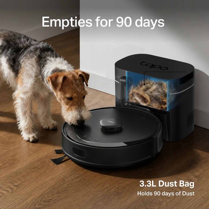 TP LINK Robot Vacuum Cleaner & Auto-empty Dock TAPO RV30 MAX PLUS GEN2-image 6