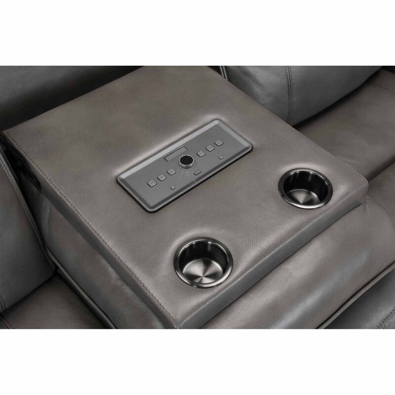 3rr-e Seater 2 Function W System(fl) Brown Full Leather Sofa SLOANE-image 7