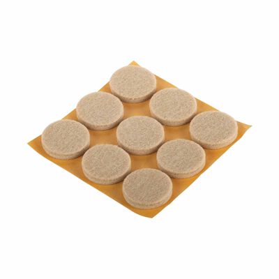FIX-O-MOLL Self Adh Dia 28mm BIG DUO PARQUET GLIDERS