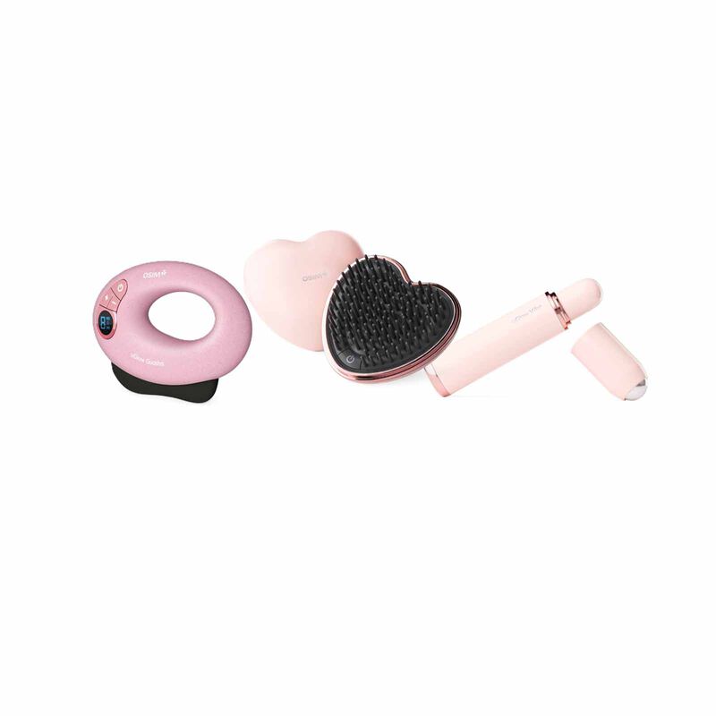 OSIM Beauty Trio (uglow Heart, Uglow Vibe & Uglow Guasha) OS-1261 + OS-1260 + OS-1262-image 1