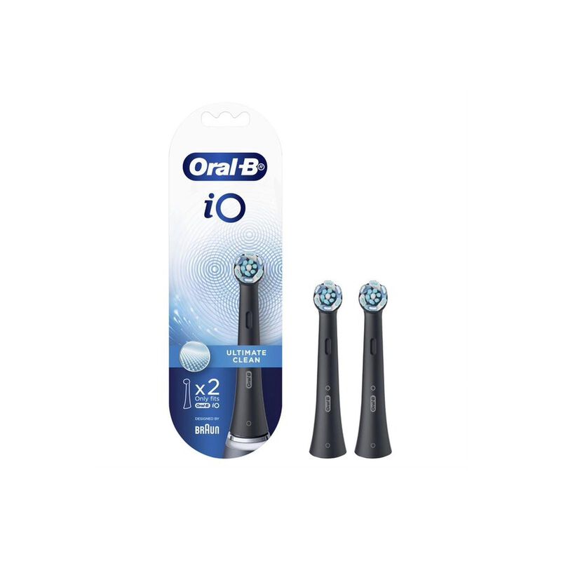 ORAL-B Ultimate Clean Refill Brush Head (black) IO RB CB-2-image null