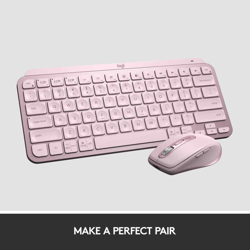 LOGITECH Logi Mx Keys Mini Illuminated Keyboard Rose 1y 920-010507-image 10