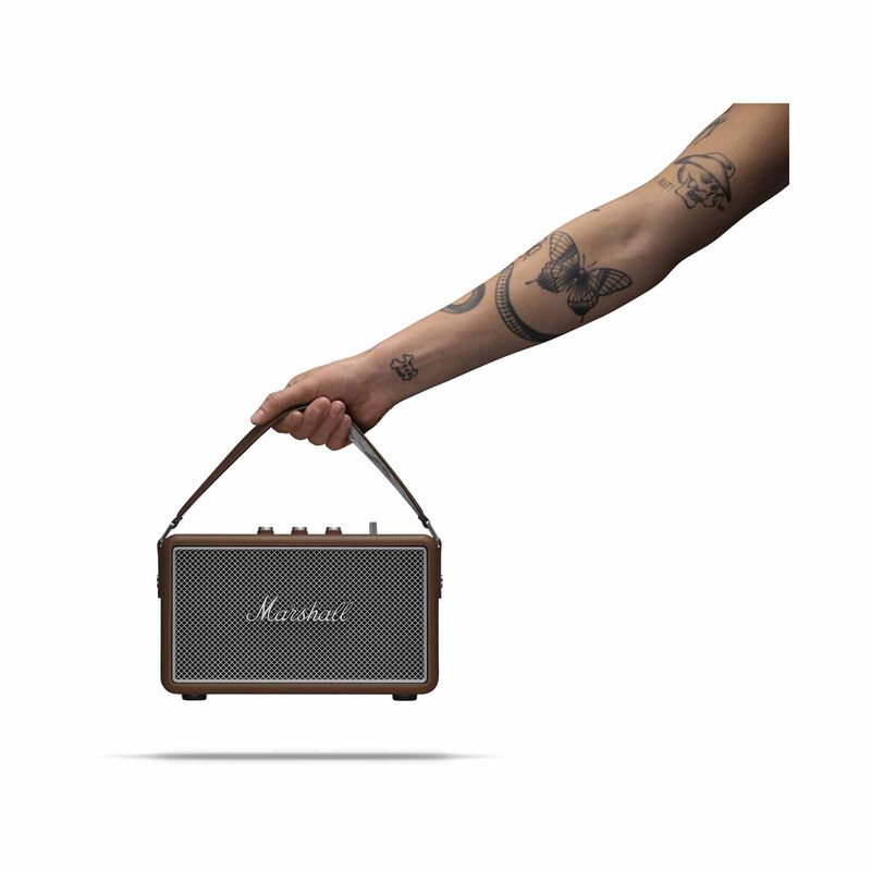 MARSHALL Portable Bluetooth Speaker KILBURN III (BROWN)-image 6