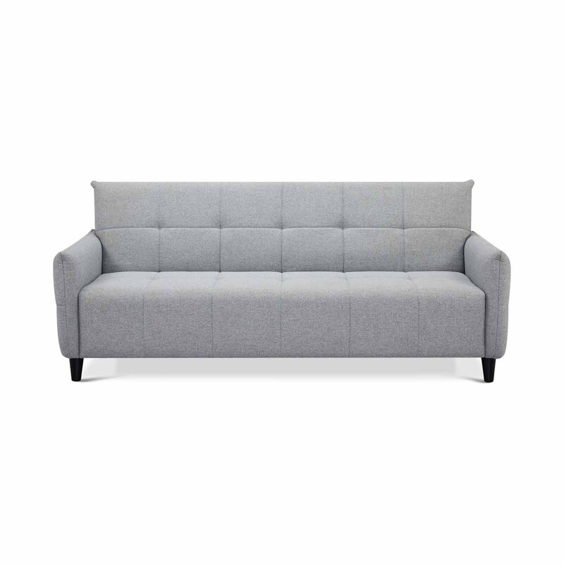 Sofa Bed With Storage Grey BERYL-image 1