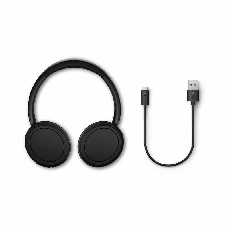 PHILIPS Over-ear Wireless Headphones Black TAH5209BK/97-image 8