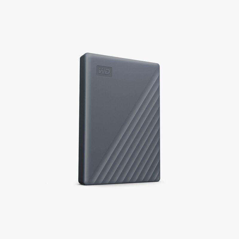 WESTERN DI My Passport 4tb Grey- Ehdd, Works With Usb-c WDBRMD0040BGY-WESN-image 1