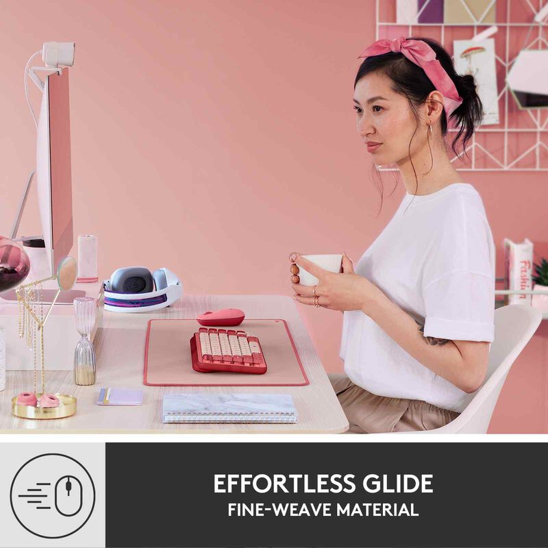 LOGITECH Desk Mat Studio Series - Darker Rose 956-000045-image 5