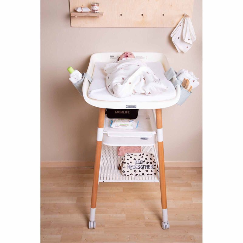 CHILDHOME Changing Table - Natural White (online) EVOLUX-image 2