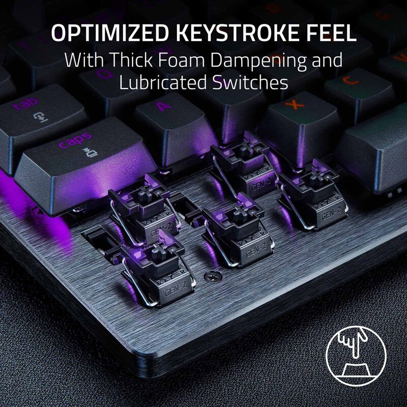 RAZER Huntsman V3 Tenkeyless 8khz - Analog Optical Esports Keyboard - Us Layout &ndash; Frml RZ03-05750100-R3M1-image 3