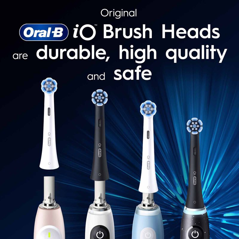 ORAL-B Oral-b Io Clean & Gum Protect (2pc) - Black IORB SBF-2-image 3