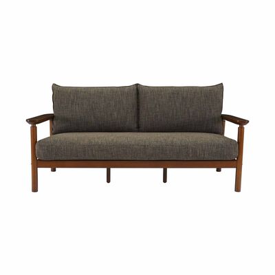 MUZE 3 Seater Sofa (fab) Brown Fabric Sofa MERU