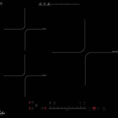 TURBO 60cm 3 Zones Induction Hob With Touch Control (excl. Install) TIA903