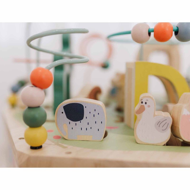 BUBBLE 7 In 1 Large Wooden Activity Centre BU5008-image 4