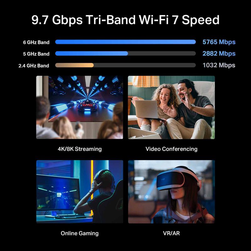 TP LINK Be9700 Tri-band Wi-fi 7 Router ARCHER BE600-image 8