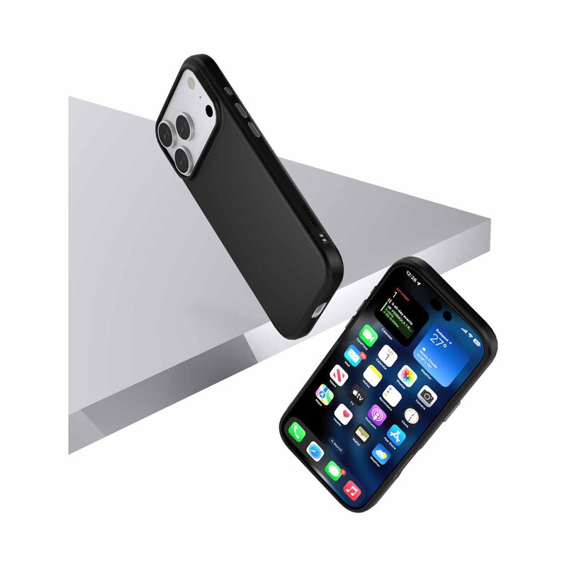 N.BRANDZ Magjacket Magnetic Protective Case W Camerabutton Ip18p/17p Black N-MAGJACKET-IP18P-BK-image 3