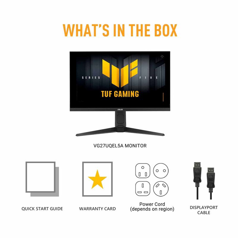 ASUS 27in Tuf Gaming 4k 75hz Gaming Monitor VG27UQEL5A-image 12