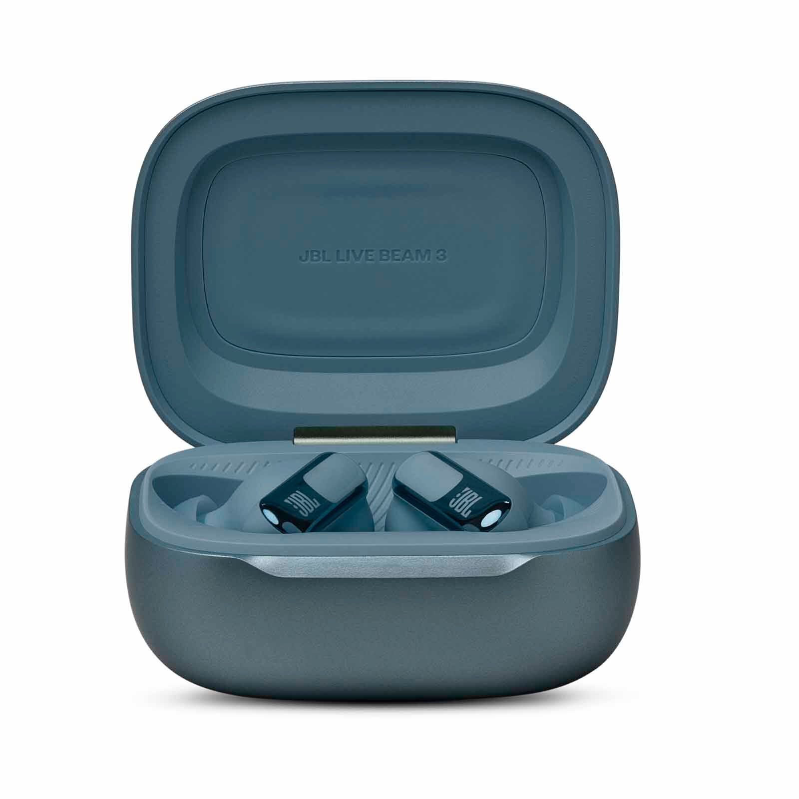Shop JBL True Wireless Earbuds LIVE BEAM 3 TWS BLUE in Singapore