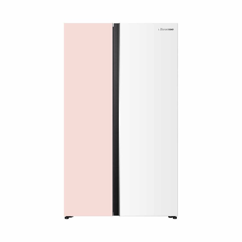 HISENSE Side By Side Door Fridge (550l) RS558P3GXD-image 1