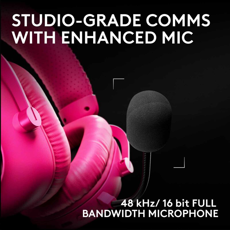 LOGITECH G Pro X 3 Lightspeed Bt Headset Magenta 981-001757-image 9