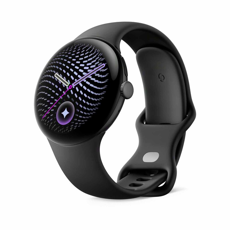 GOOGLE Pixel Watch 5 45mm Wifi Black, Obsidian Band GA10894-US-image 2