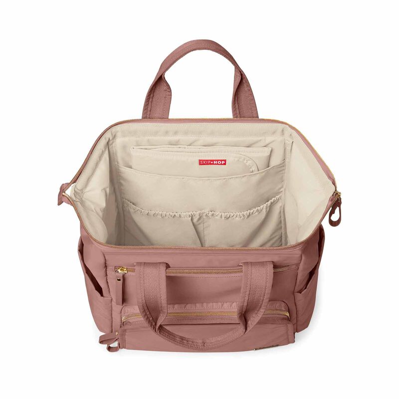 SKIP HOP Main Frame Wide Open Backpack - Dusty Rose SH9I345110-image 5