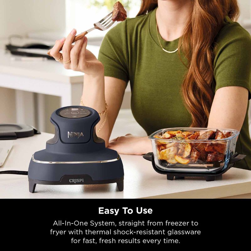 NINJA Crispi Portable Air Fryer (3.8l) - Cyberspace FN101SMGY-image 10