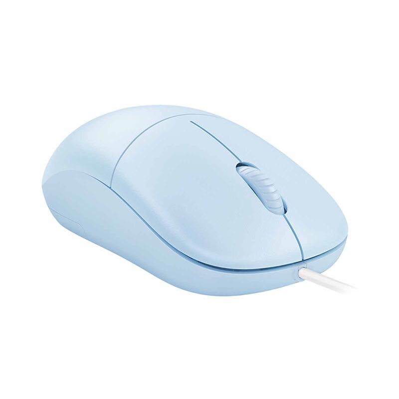 MICROPACK Essential Wired Optical Mouse - Blue M-105-BL-image 2