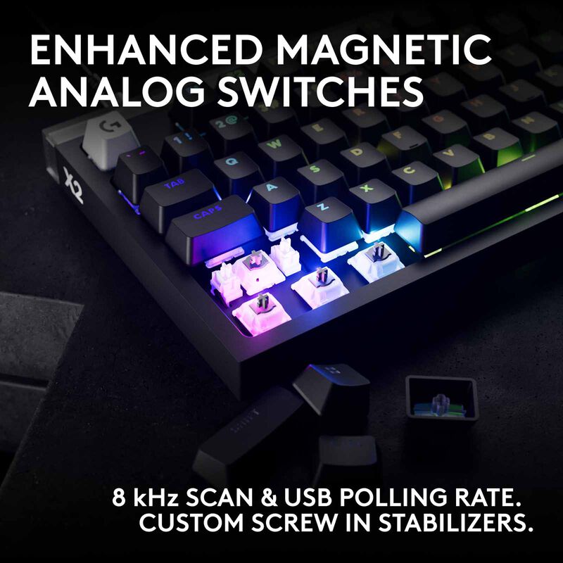 LOGITECH G Pro X2 Rapid Keyboard Analog Swt Black 920-014089-image 8