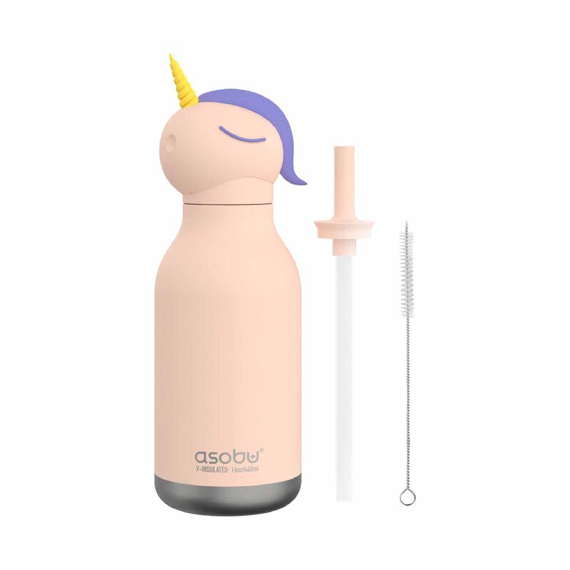 ASOBU Bestie Insul S/s Water Bottle (unicorn W/brush)) ASBV05454-image 5