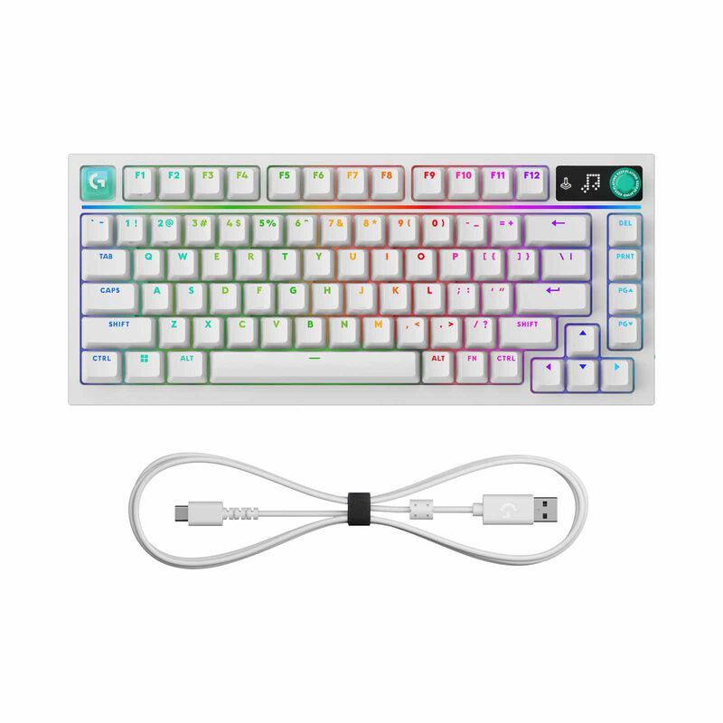 LOGITECH G316 X 75 Mech Keyboard White Tactile 920-014322-image 7