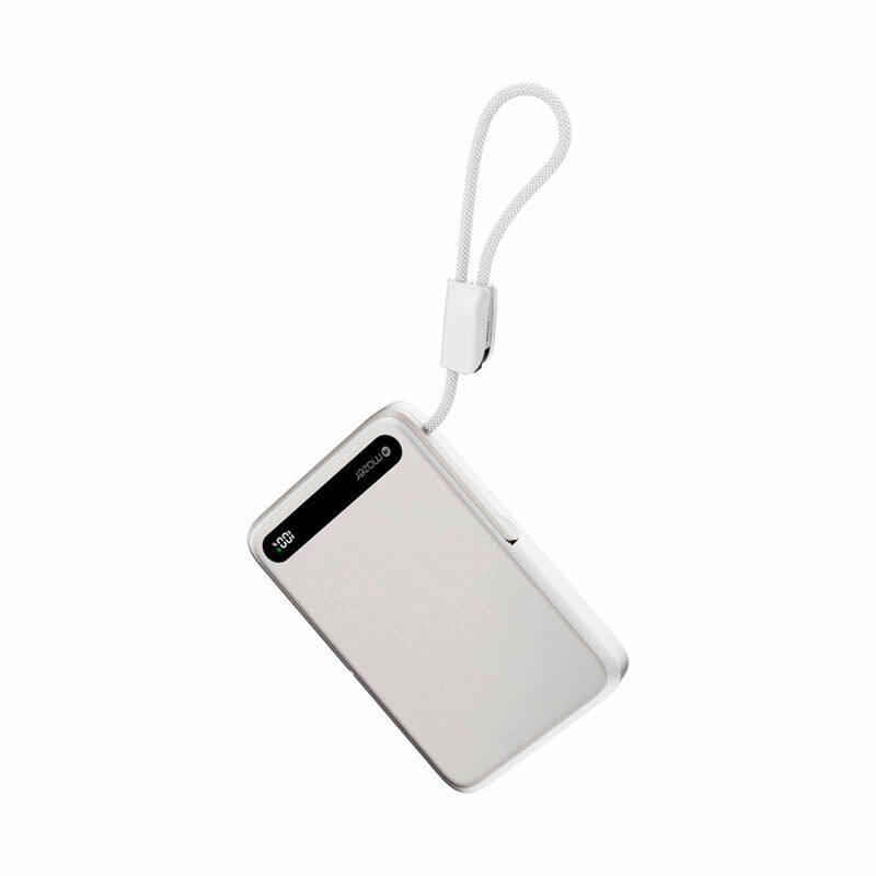 MAZER Maglink 10,000mah Magnetic 15w/apple Watch Charging/usb-c Pd27w Cable Power Bank-silver M-MAGLINK19-SV-image 4
