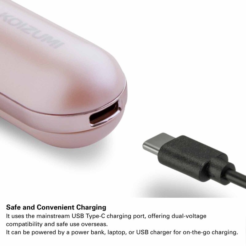 KOIZUMI Mini Styler Removable Battery KHR-G430/PD-image 4